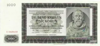 Czech Republic 1.000 Korun, 1942 image